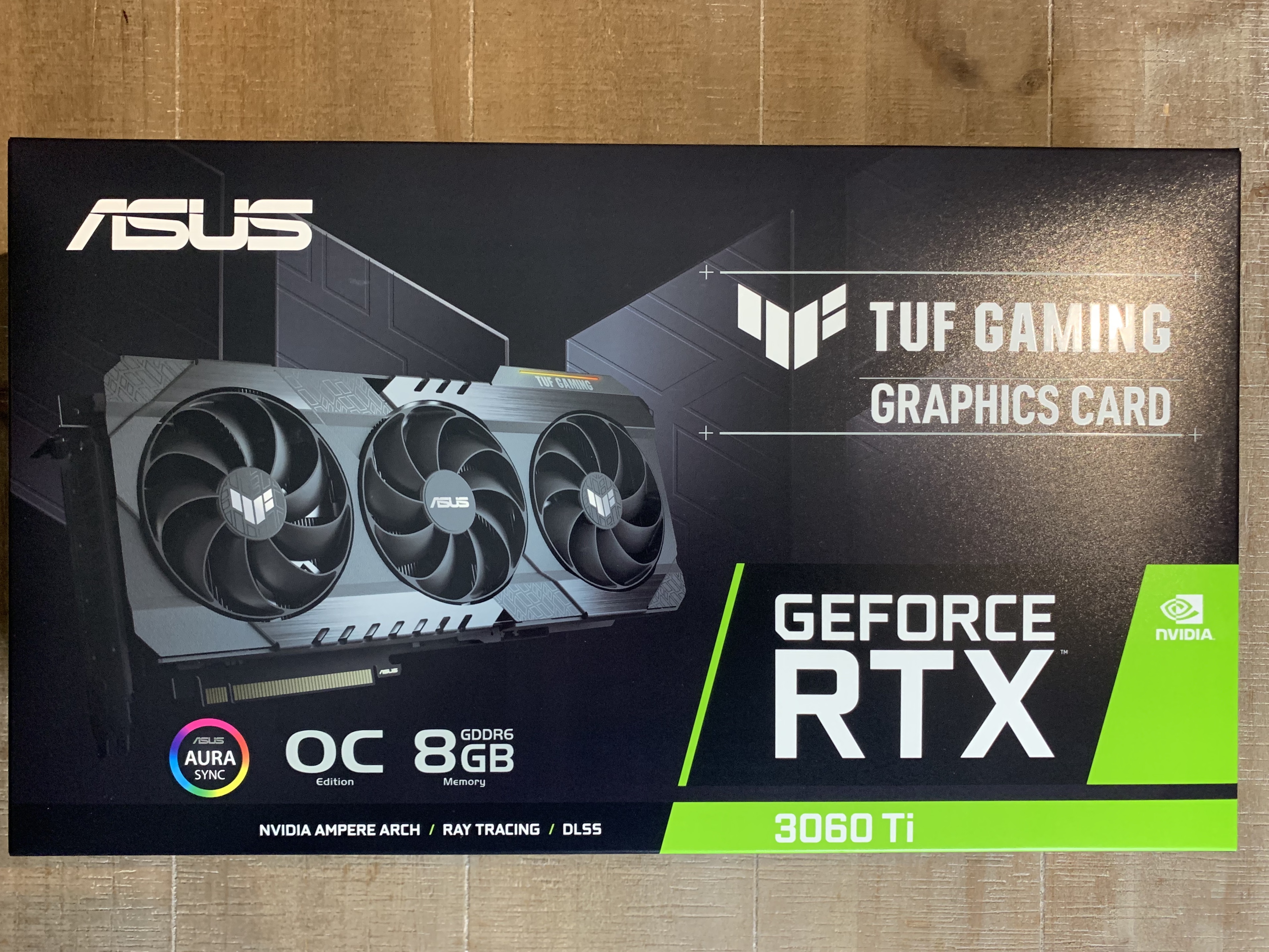 Unboxing the Asus TUF Gaming GeForce RTX 3060Ti OC Edition