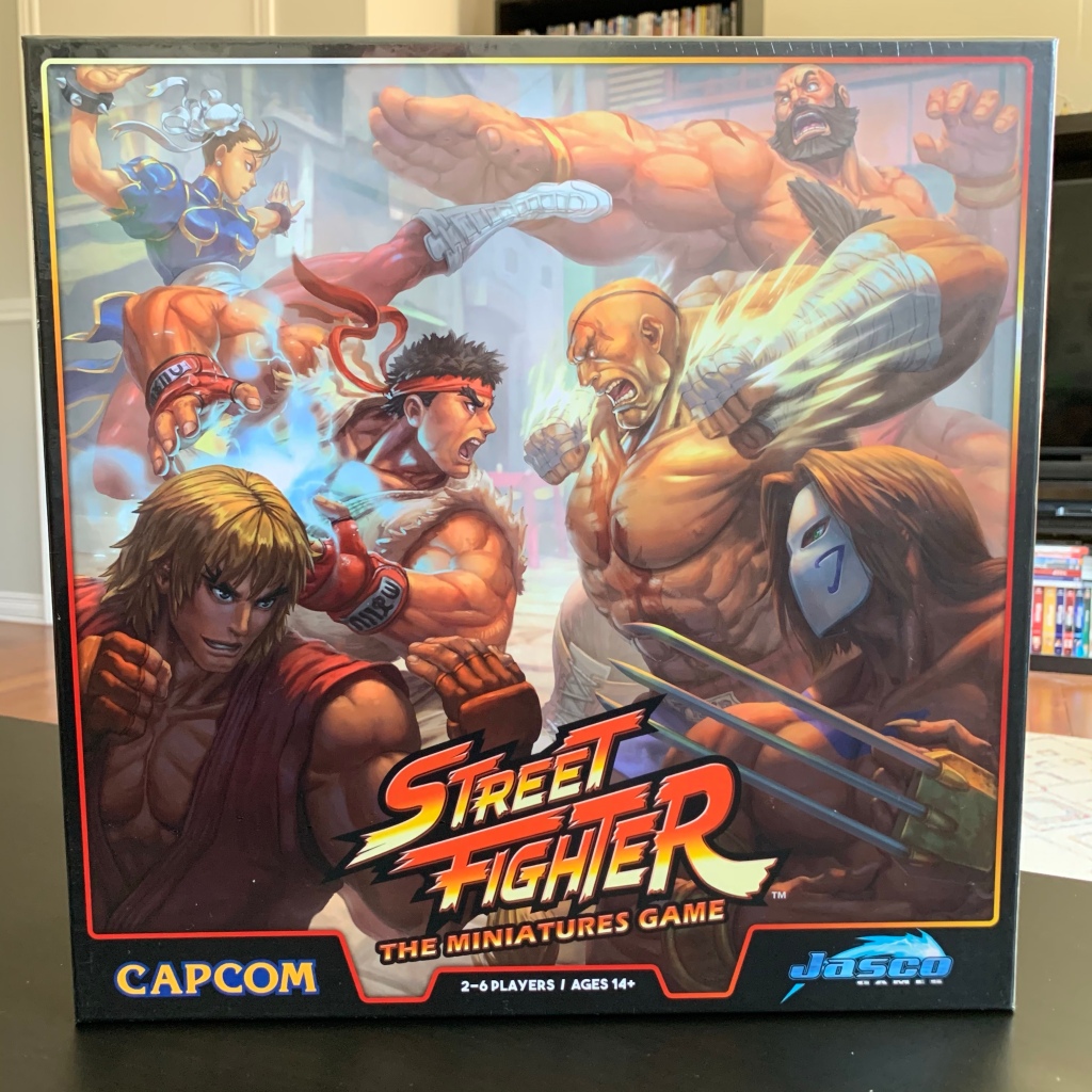 Street Fighter: The Miniatures Game, Board Game