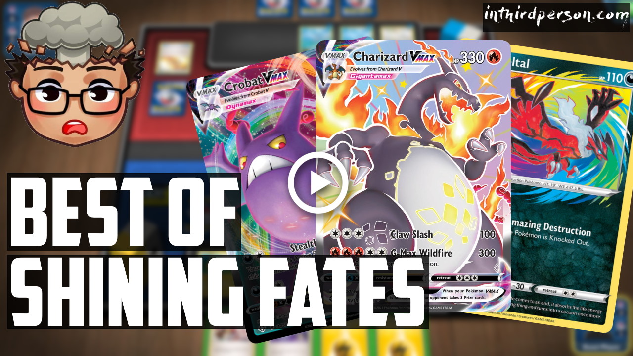 The Best Cards Pokemon TCG Sword & Shield Shining Fates! (Charizard VMAX, Eevee VMAX more!) In Third Person